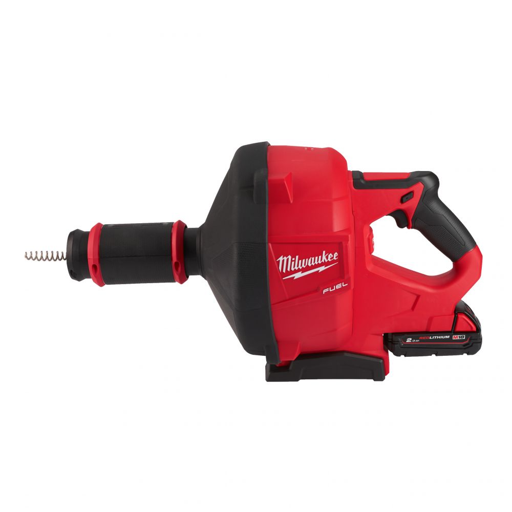 Milwaukee - Akku-Rohrreiniger mit 10-mm-Spirale M18 FUEL (M18 FDCPF10-201C) 